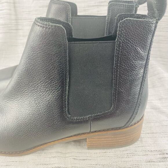 Lucky Brand Lufti‎ Black Leather Chelsea Boots Size 10 Casual Classic NWOB - Picture 3 of 8